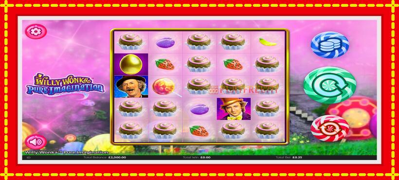 Slot machine Willy Wonka Pure Imagination with access to free game online, picture 2