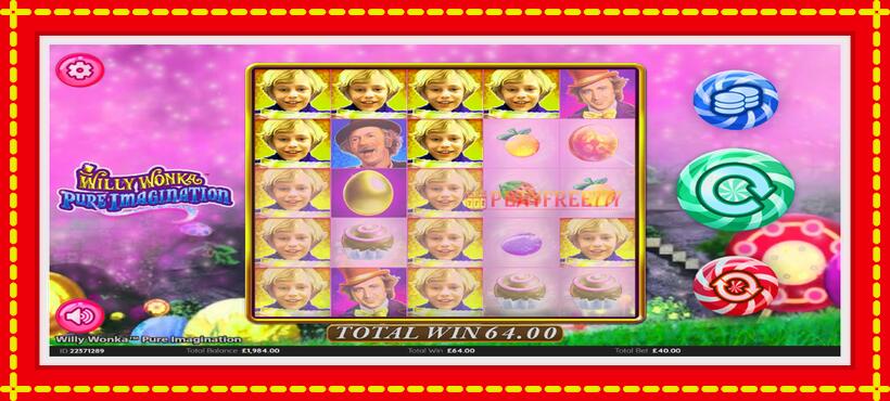 Slot machine Willy Wonka Pure Imagination with access to free game online, picture 3