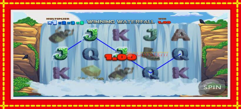 Slot machine Winning Waterfall with access to free game online, picture 2