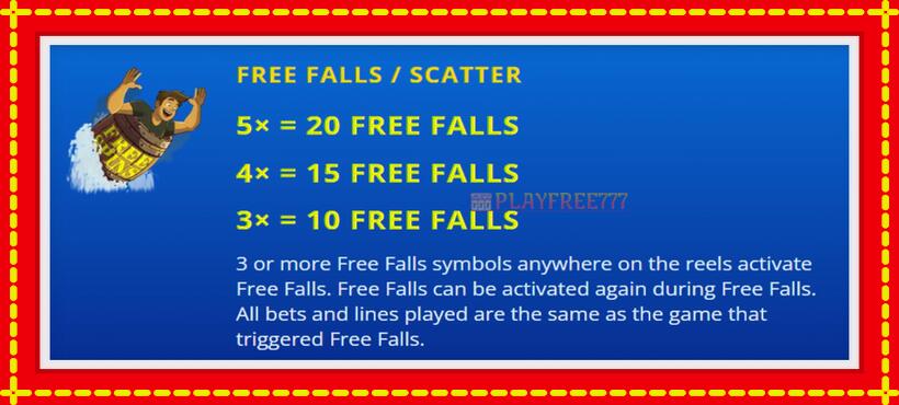 Slot machine Winning Waterfall with access to free game online, picture 5