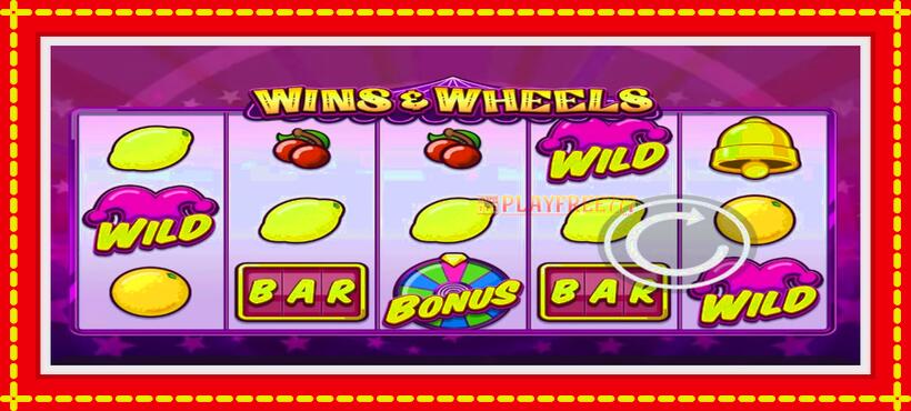 Slot machine Wins & Wheels with access to free game online, picture 1