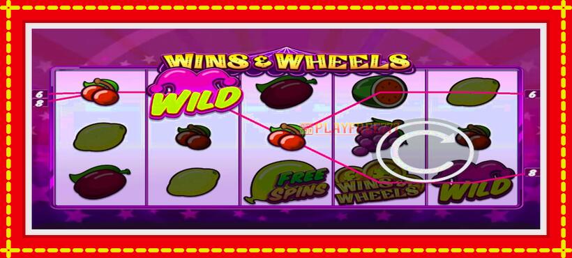 Slot machine Wins & Wheels with access to free game online, picture 2