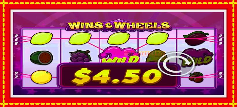 Slot machine Wins & Wheels with access to free game online, picture 4