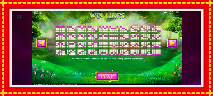 Slot machine Winter Wonders with access to free game online, picture 5