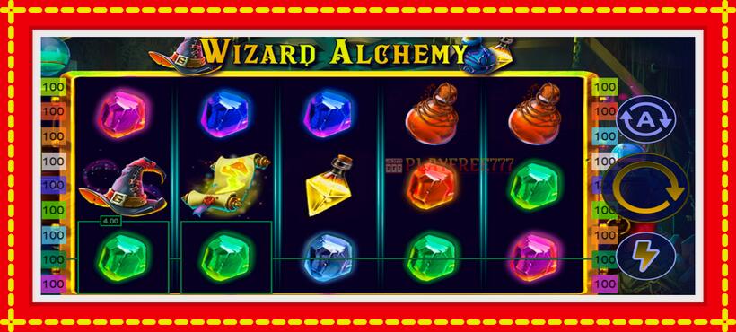 Slot machine Wizard Alchemy with access to free game online, picture 3