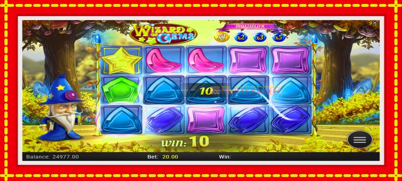 Slot machine Wizard of Gems with access to free game online, picture 4