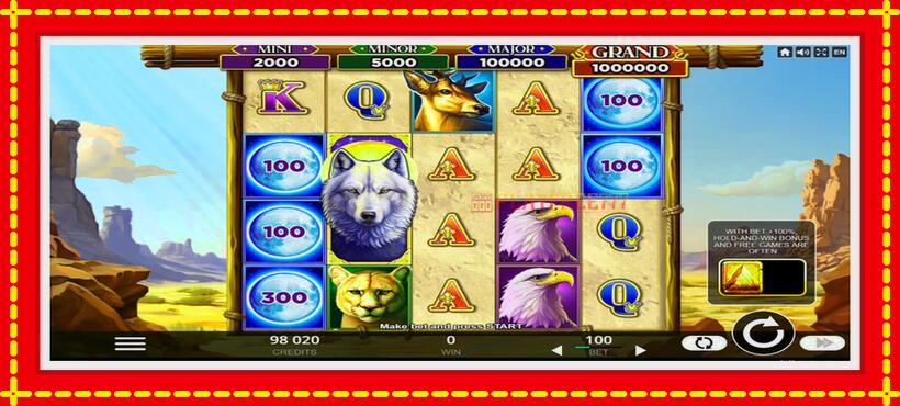 Slot machine Wolf Thunder with access to free game online, picture 3