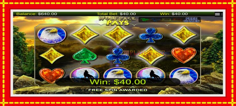 Slot machine Wolfpack Pays with access to free game online, picture 2