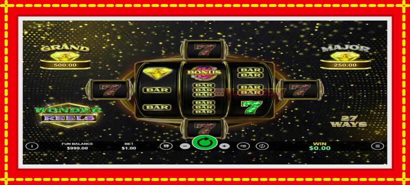 Slot machine Wonder Reels with access to free game online, picture 2