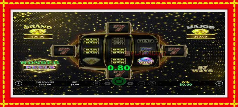 Slot machine Wonder Reels with access to free game online, picture 3