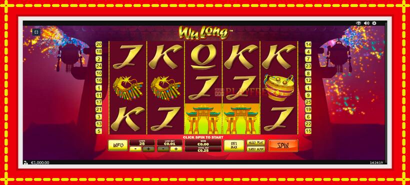 Slot machine Wu Long with access to free game online, picture 1