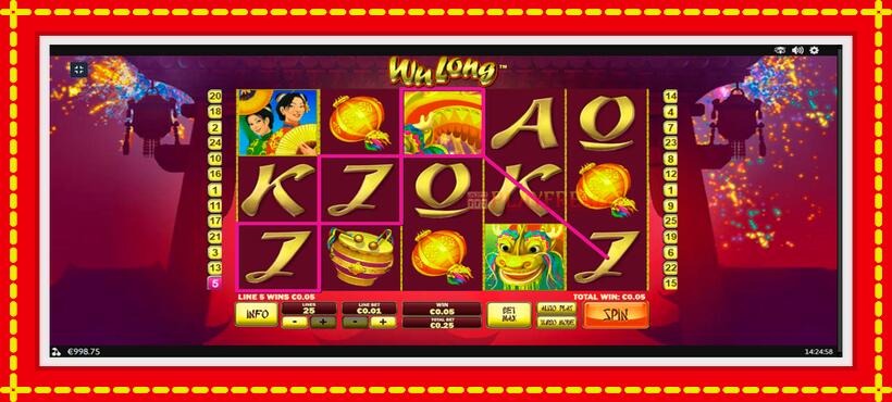 Slot machine Wu Long with access to free game online, picture 3