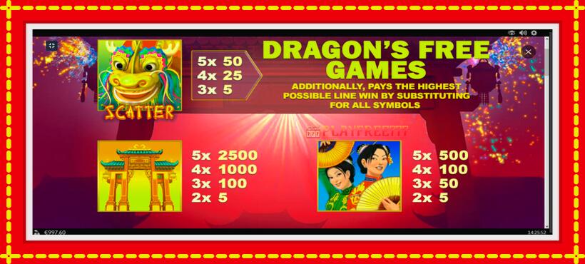 Slot machine Wu Long with access to free game online, picture 6