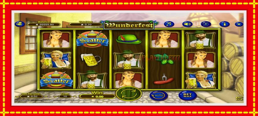 Slot machine Wunderfest with access to free game online, picture 1