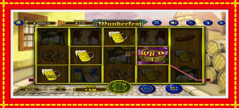 Slot machine Wunderfest with access to free game online, picture 2