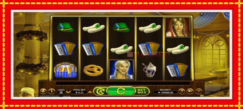 Slot machine Wunderfest Deluxe with access to free game online, picture 1