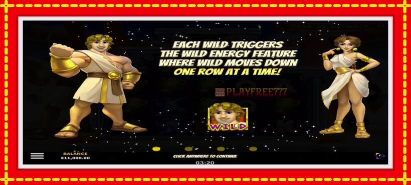 Slot machine Year of Olympia with access to free game online, picture 1