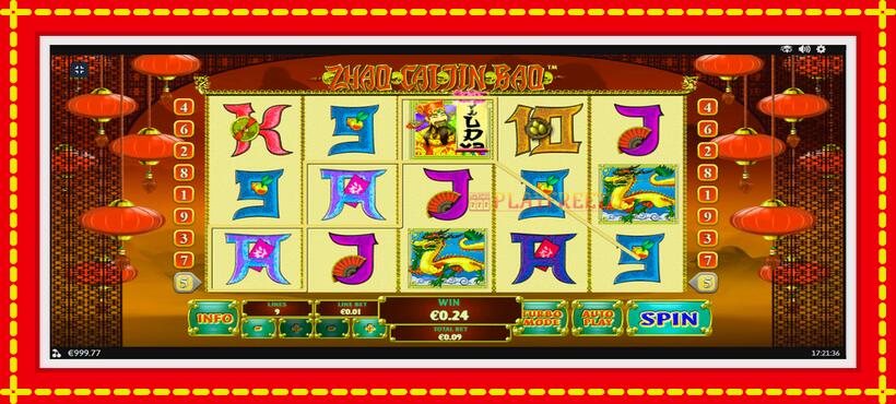 Slot machine Zhao Cai Jin Bao with access to free game online, picture 2