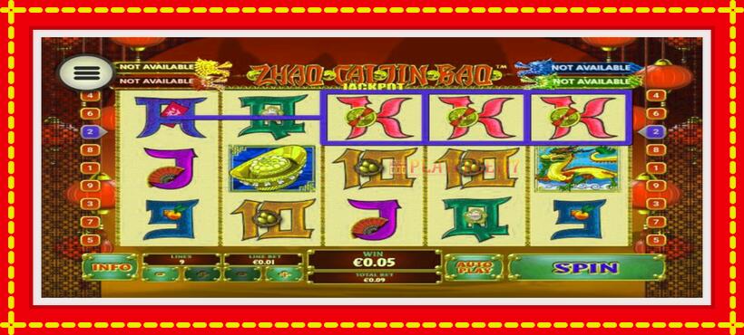 Slot machine Zhao Cai Jin Bao Jackpot with access to free game online, picture 2