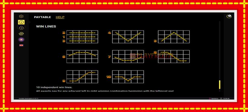 Slot machine Zombie Destroyers with access to free game online, picture 6
