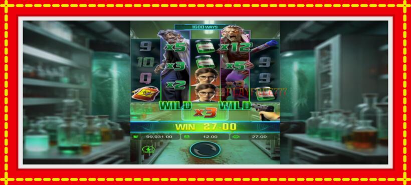 Slot machine Zombie Outbreak with access to free game online, picture 3