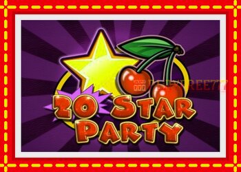 Slot machine 20 Star Party with free online game