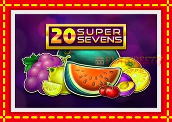 Slot machine 20 Super Sevens with free online game