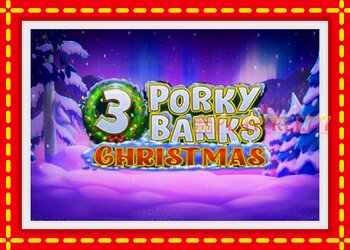 Slot machine 3 Porky Banks Christmas with free online game