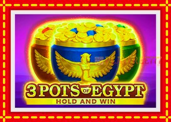 Slot machine 3 Pots of Egypt with free online game