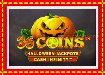 Slot machine 36 Coins Halloween Jackpots with free online game