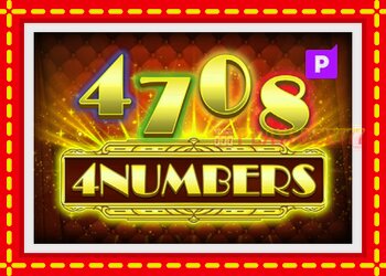 Slot machine 4 Numbers with free online game