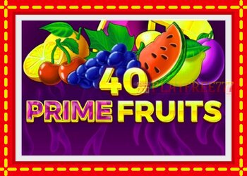 Slot machine 40 Prime Fruits with free online game