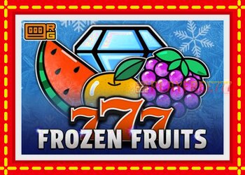 Slot machine 777 Frozen Fruits with free online game