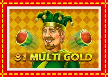 Slot machine 81 Multi Gold with free online game