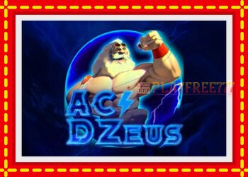 Slot machine AC-Dzeus with free online game