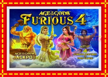 Slot machine Age of the Gods Furious Four with free online game