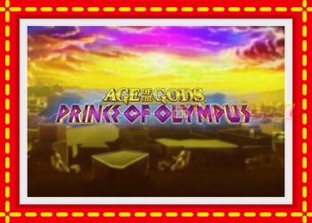 Slot machine Age of the Gods Prince of Olympus with free online game