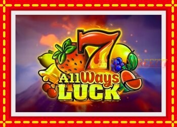 Slot machine All Ways Luck with free online game