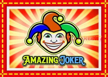 Slot machine Amazing Joker with free online game