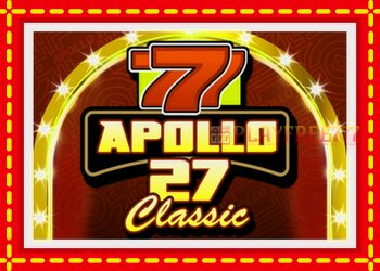 Slot machine Apollo 27 Classic with free online game