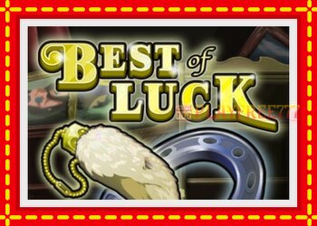 Slot machine Best of Luck with free online game