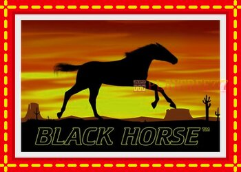 Slot machine Black Horse with free online game