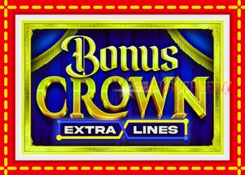 Slot machine Bonus Crown with free online game