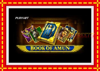 Slot machine Book of Amun with free online game