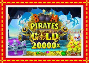 Slot machine Boom Pirates Fight for Gold with free online game