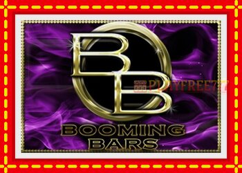 Slot machine Booming Bars with free online game