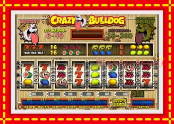 Slot machine Crazy Bulldog with free online game