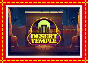 Slot machine Desert Temple with free online game