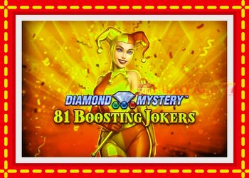 Slot machine Diamond Mystery - 81 Boosting Jokers with free online game