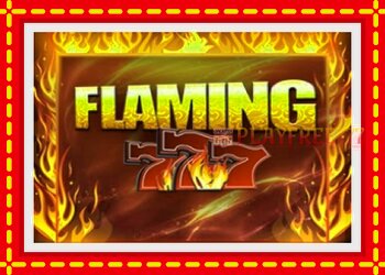 Slot machine Flaming 777 with free online game